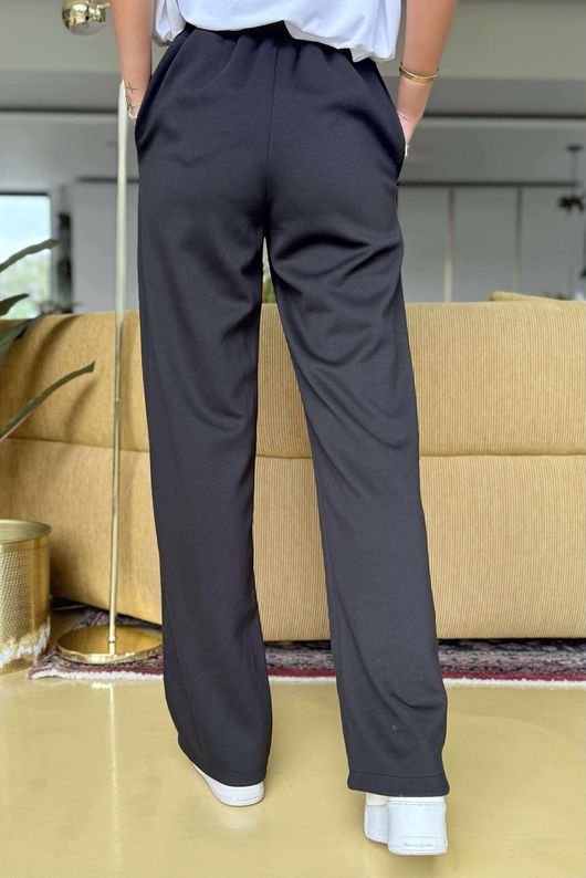 Made in Italy Cricket City Seamed Jogger Black